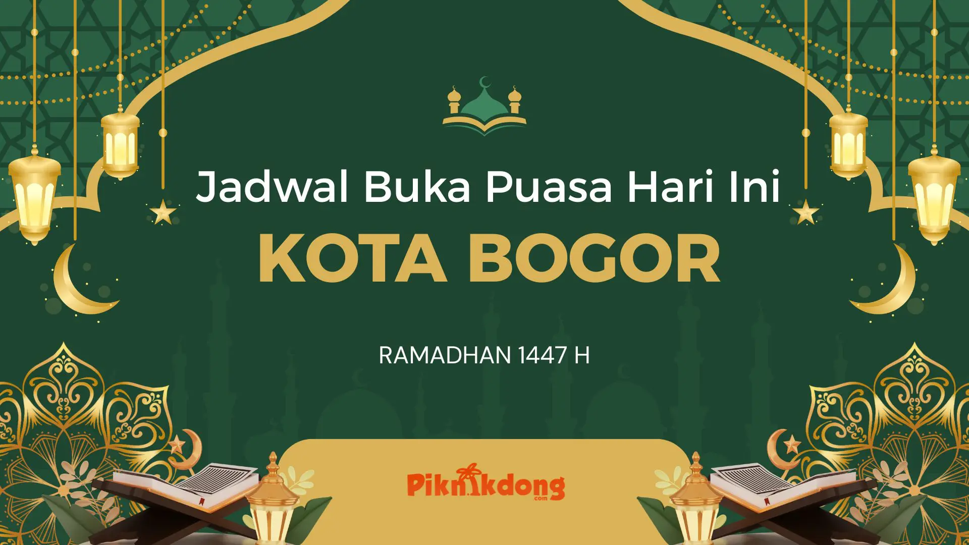 Jadwal Buka Puasa Hari Ini Kota Bogor Hari Ini, 2 Maret 2026