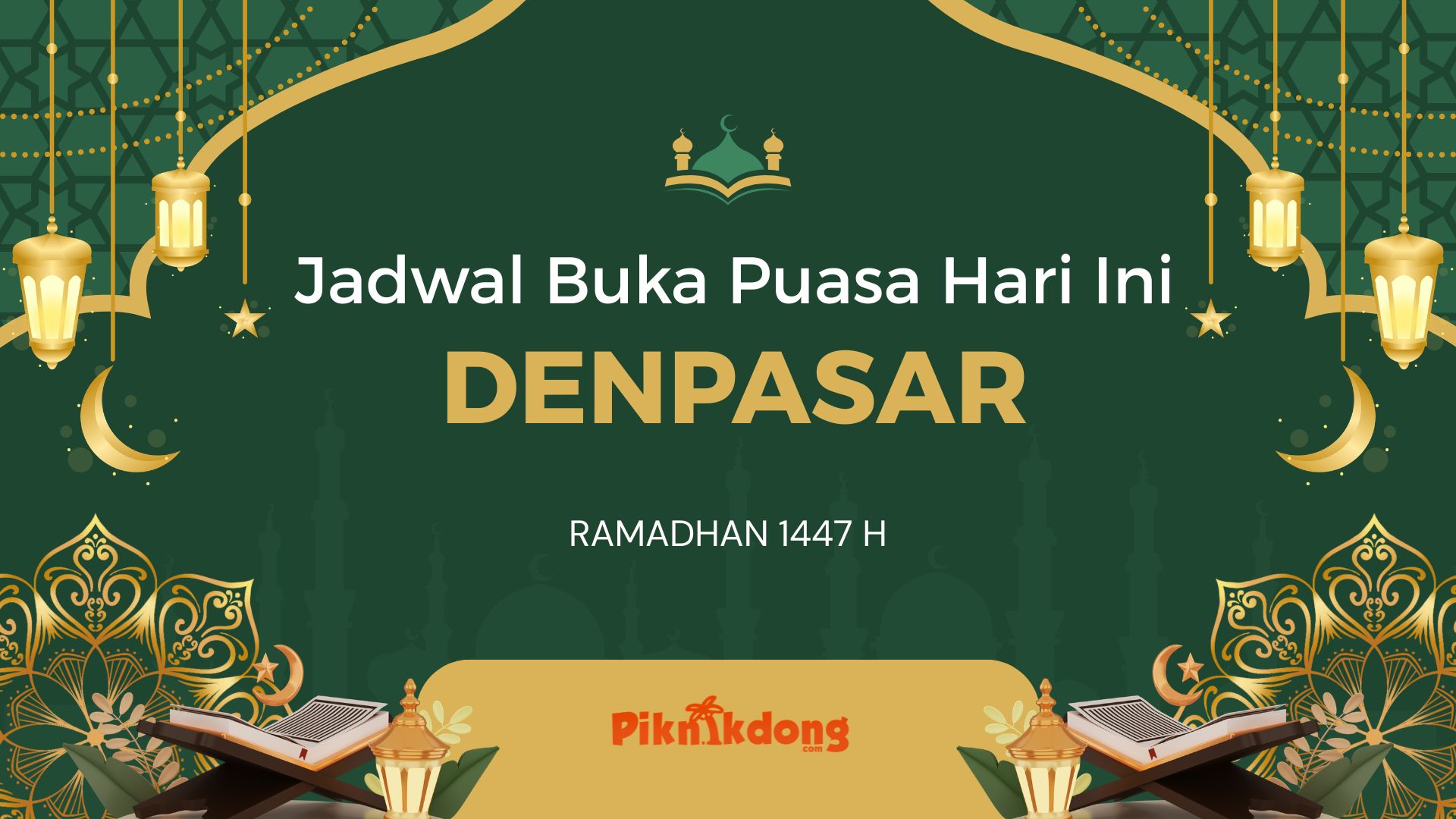 Kapan Waktu Buka Puasa Hari Ini Denpasar 2 Maret 2026? Simak Disini!
