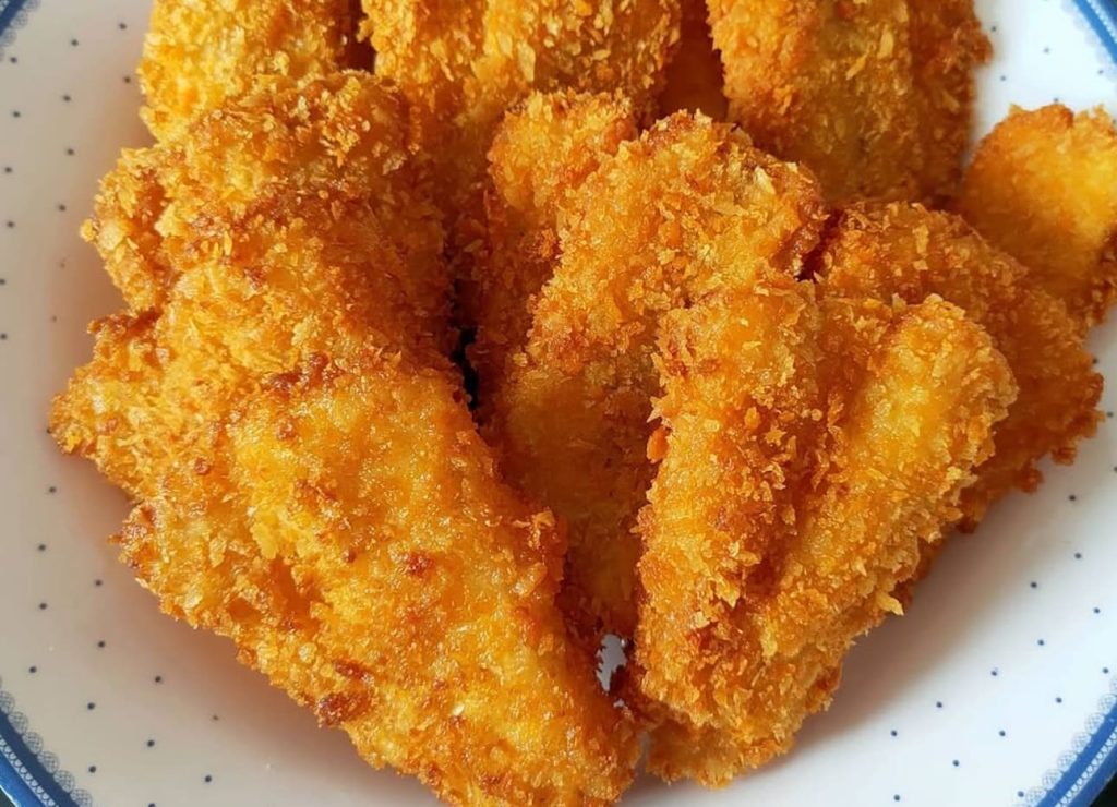 Resep Pisang Goreng Crispy Tepung Roti (1)