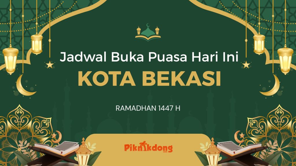 Simak Jadwal Buka Puasa Hari Ini Kota Bekasi, Senin 2 Maret 2026