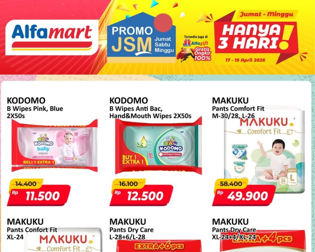 Katalog Promo JSM Alfamart Terbaru Hari Ini, 17-19 April 2026, Cara Simpel Berburu Diskon Tanpa Ribet