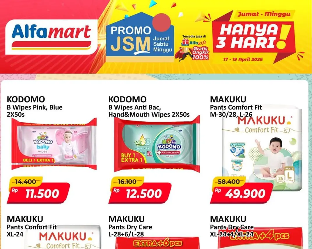 Katalog Promo JSM Alfamart Terbaru Hari Ini, 17-19 April 2026, Cara Simpel Berburu Diskon Tanpa Ribet