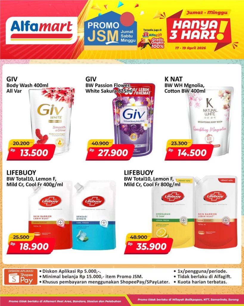 Katalog Promo JSM Alfamart Terbaru Hari Ini, 17-19 April 2026, Cara Simpel Berburu Diskon Tanpa Ribet