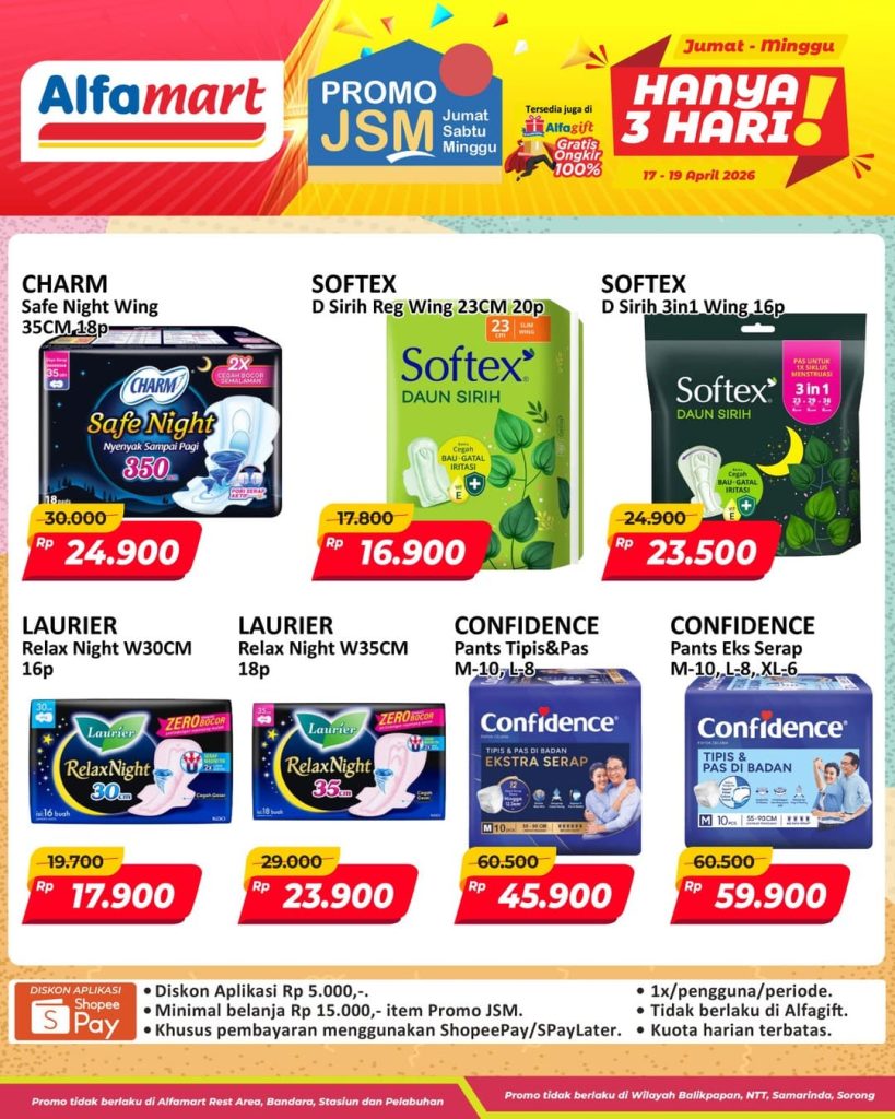 Katalog Promo JSM Alfamart Terbaru Hari Ini, 17-19 April 2026, Cara Simpel Berburu Diskon Tanpa Ribet
