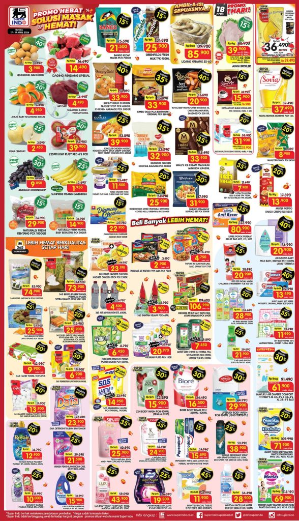 Katalog Promo JSM Superindo Terbaru Hari Ini, 17-19 April 2026