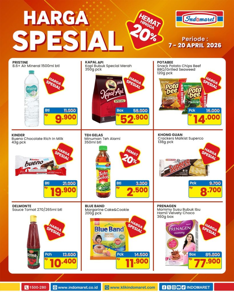Promo JSM Indomaret Hari Ini, 17-22 April 2026