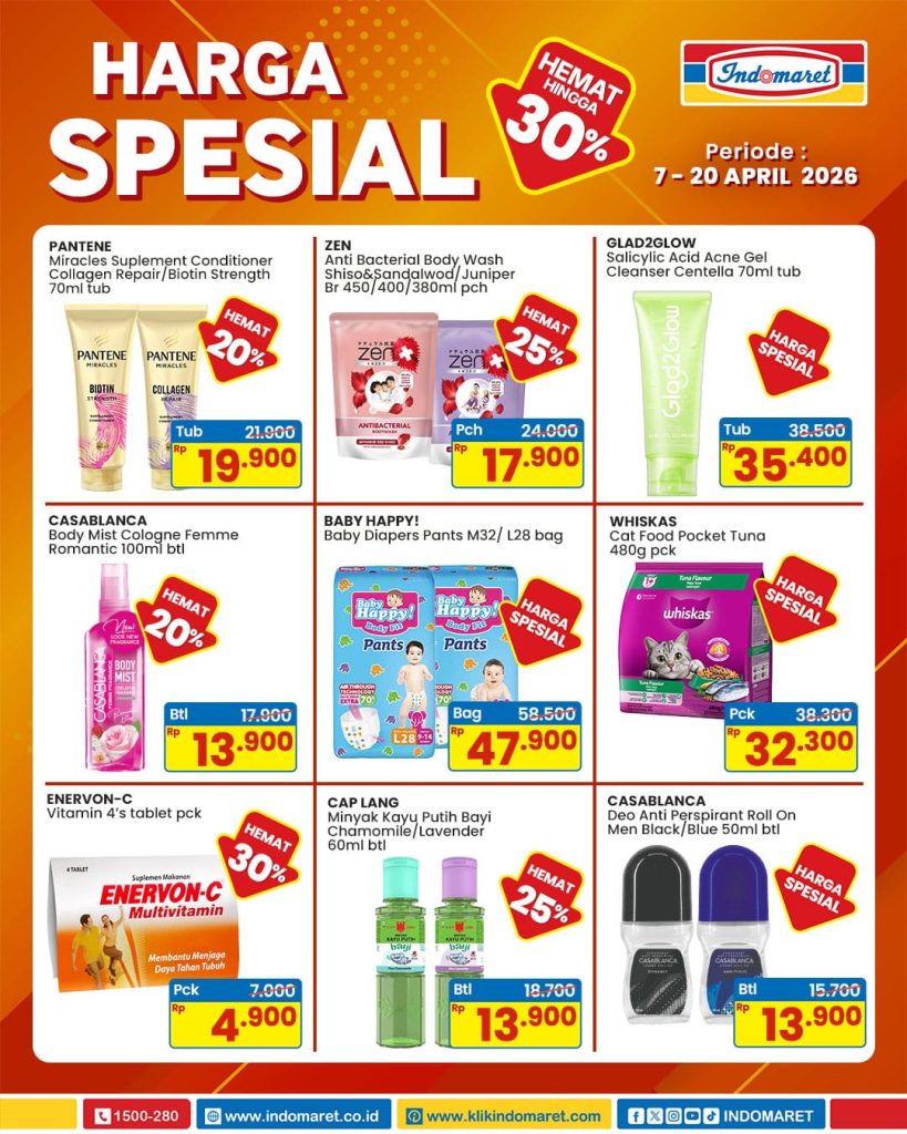 Promo JSM Indomaret Hari Ini, 17-22 April 2026