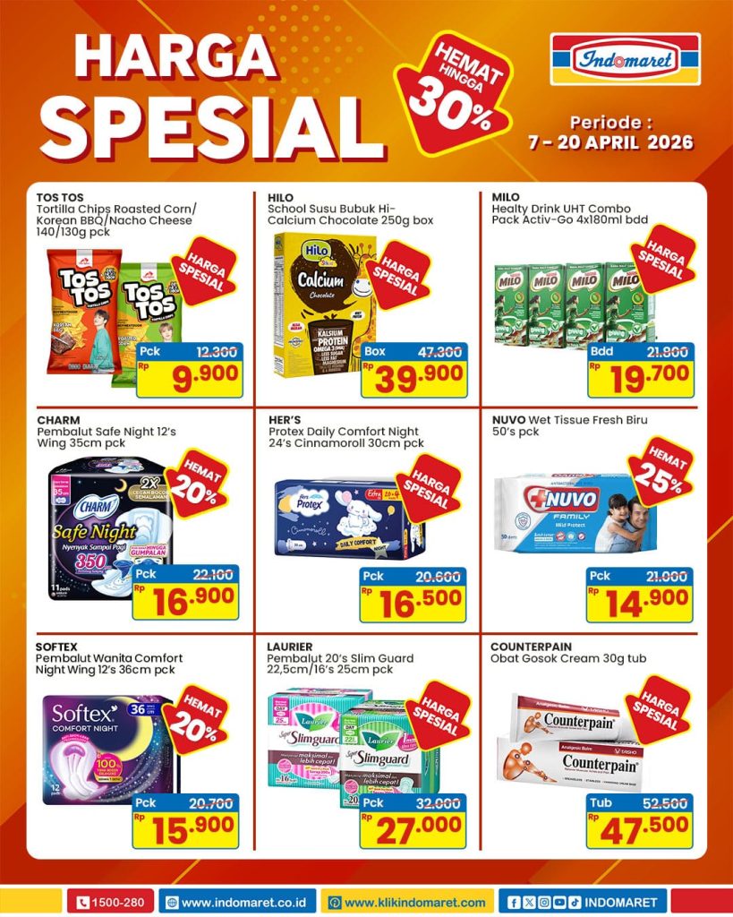 Promo JSM Indomaret Hari Ini, 17-22 April 2026