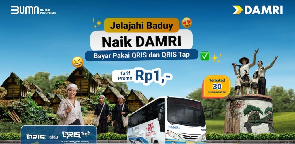 Cara Liburan Murah ke Baduy: Promo DAMRI Mulai Rp1 di Bulan Mei