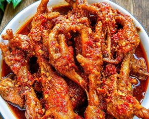 Resep Ceker Mercon Pedas Manis