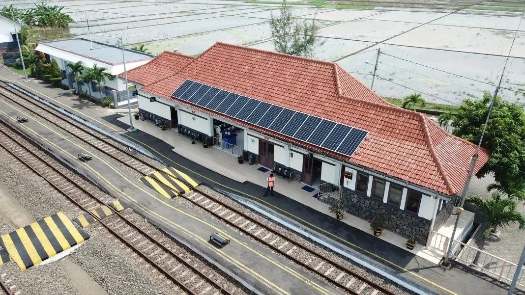 KAI Pasang 113 PLTS di 92 Lokasi, Kapasitas Energi Surya Capai 4,43 MWp