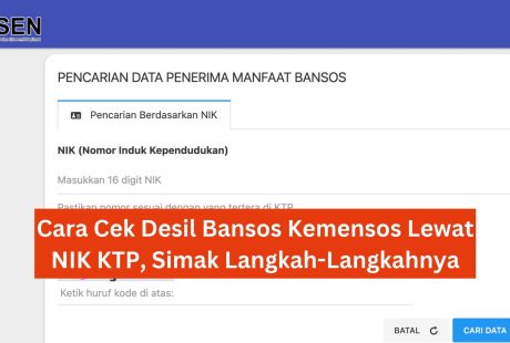 Cara Cek Desil Bansos Kemensos Lewat NIK KTP, Simak Langkah-Langkahnya