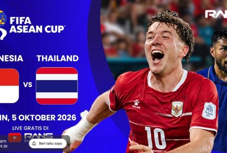 Ini 2 Link Live Streaming Final Indonesia vs Thailand FIFA ASEAN Cup 2026, Jangan Ketinggalan!