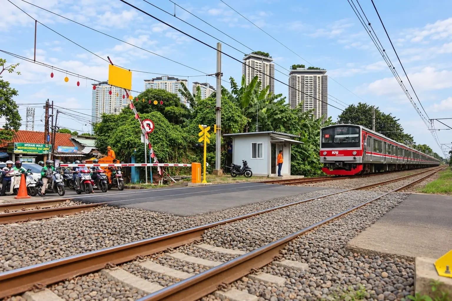 KAI Operasikan 9 Gardu Perlintasan Kereta, Ini Daftar Lokasinya 1 KAI Operasikan 9 Gardu Perlintasan Kereta, Ini Daftar Lokasinya