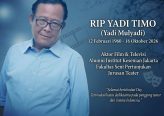 Kabar Duka, Aktor Petualangan Sherina Yadi Timo Meninggal Dunia