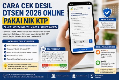 Panduan Cek Desil DTSEN 2026 Online