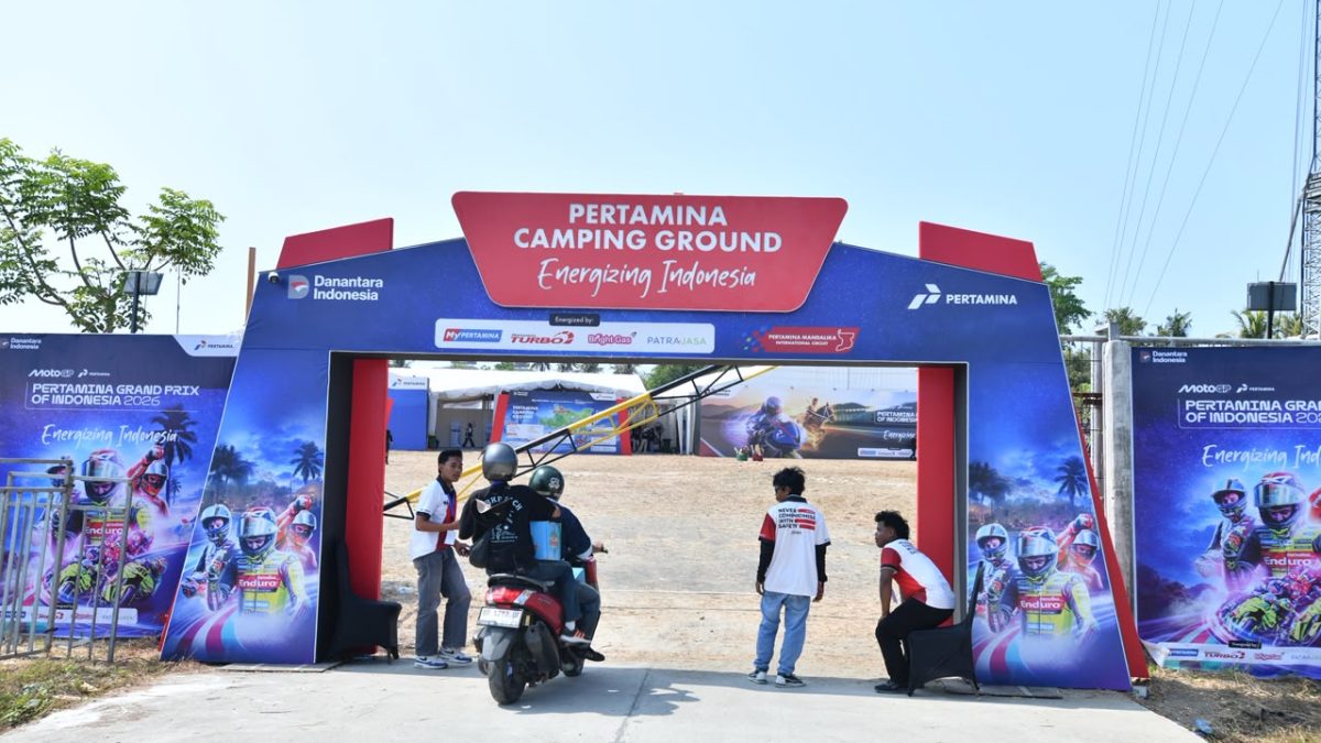 Pertamina Buka Camping Ground di Sirkuit Mandalika, Bisa Tampung 150 Orang Saat MotoGP 2026