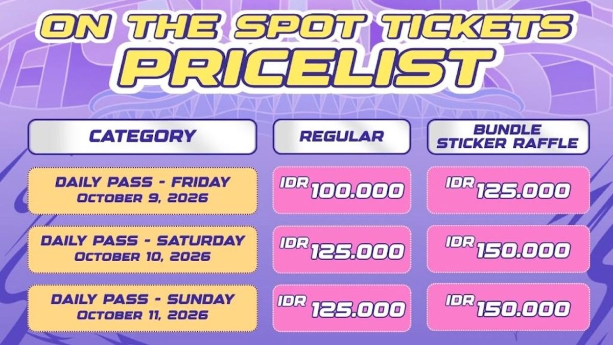 Tiket IMX 2026: Harga OTS, Jadwal, Promo BCA, dan Cara Belinya